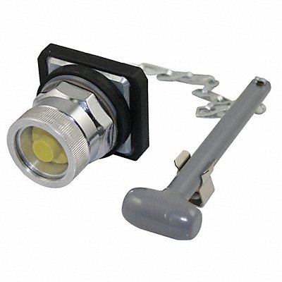DAYTON 30G321 Emergency Stop Push Button Yellow 30mm