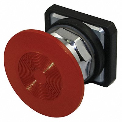 DAYTON 30G358 H6967 Mushroom Head Push Button Red Non Illuminated 30mm