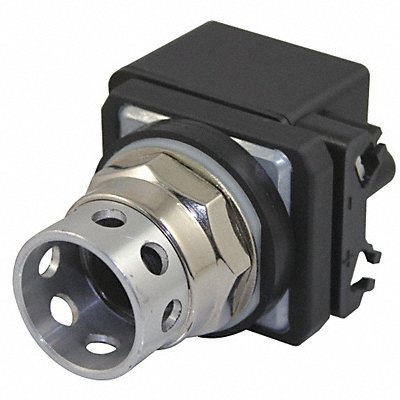 DAYTON 30G372 Extended Push Button Clear LED 30mm