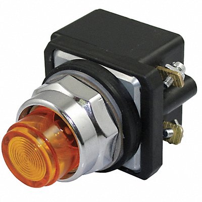 DAYTON 30G402 H6726 Pilot Light Amber 30mm LED
