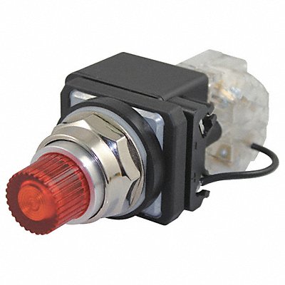 DAYTON 30G410 H6736 Pilot Light Amber 30mm LED