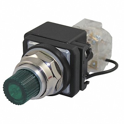 DAYTON 30G424 H6736 Pilot Light Green 30mm LED