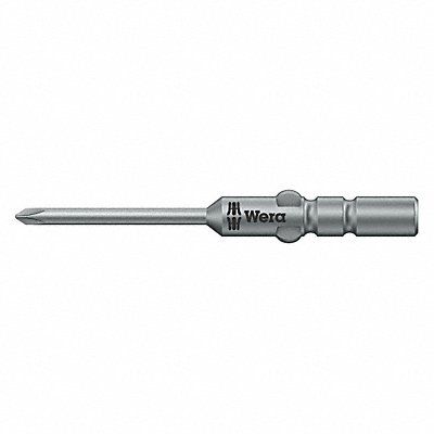 WERA 5135281001 Power Bit SAE 4mm Hios #00 2-3/8 PK10