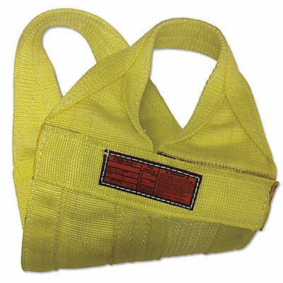 STREN-FLEX WB29106 Web Sling Flat Eye 6 ft L