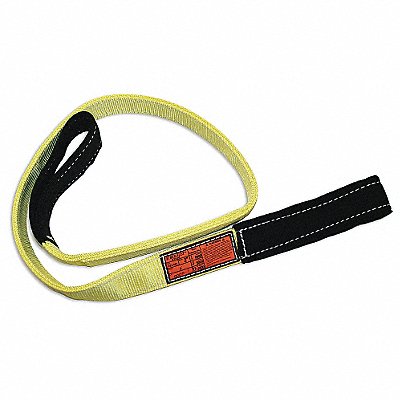 STREN-FLEX EEF2902CE10 Web Sling Flat Eye 10 ft L 6 400 lb Cap.