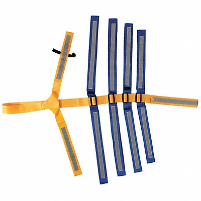 MEDSOURCE MSST11PTR Strap Yellow/Blue