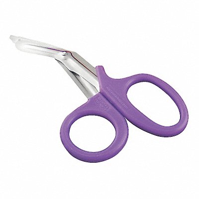 MEDSOURCE MSSH007PR Shears Purple Stainless Steel PK50