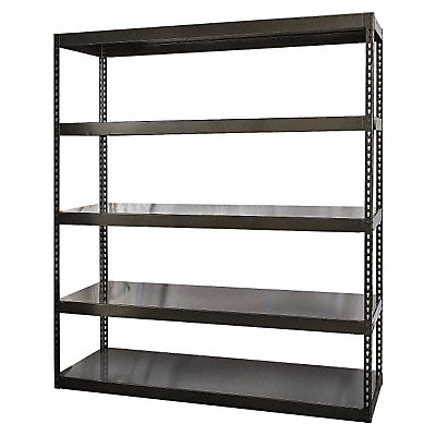 HALLOWELL HCR7224845ME Boltless Shelving 24x84x72in Stndaln