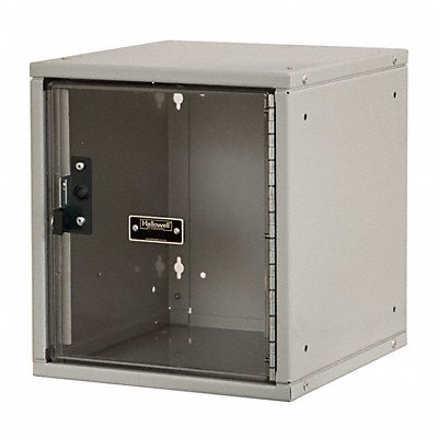 HALLOWELL HC1212121SVPPL K7525 Locker 1x1Locker LGry 12.7 x11.2 x12 Unassembled