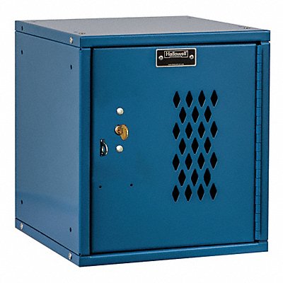 HALLOWELL HC1212121DPKMB K7526 Locker 1x1Locker Bl 12.75 x11.25 x12 Unassembled