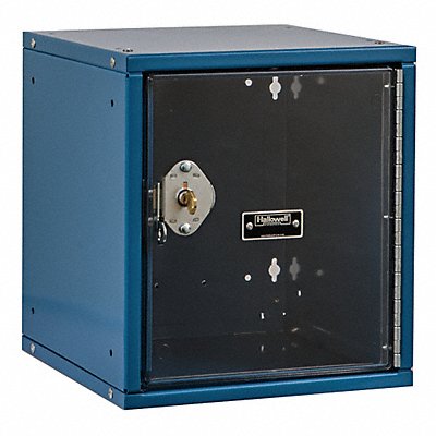 HALLOWELL HC1212121SVPKMB K7528 Locker 1x1Locker Bl 12.75 x11.25 x12 Unassembled