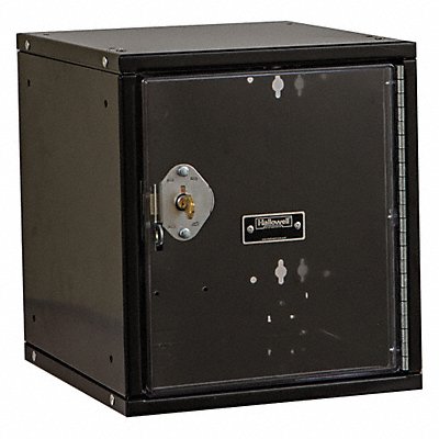 HALLOWELL HC1212121SVPKME K7528 Locker 1x1Locker Blk 12.7 x11.25 x12 Unassembled