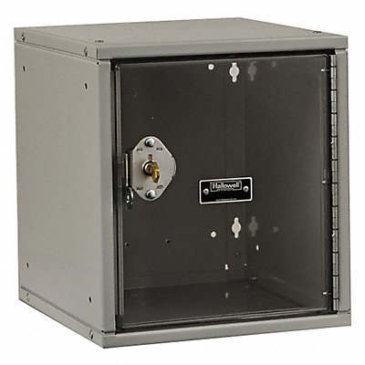 HALLOWELL HC1212121SVPKPL K7528 Locker 1x1Locker LGry 12.7 x11.2 x12 Unassembled