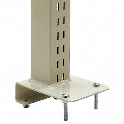 BENCHPRO UB48B3 H6353 Upright Post Steel 500 lb Blue PK3