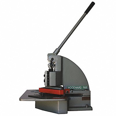 WOODWARD FAB SPNOTCHER Manual Metal Stock Notcher 6 Notch