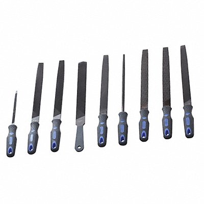 WESTWARD 30PA49 File Set American Assorted 9 pcs.