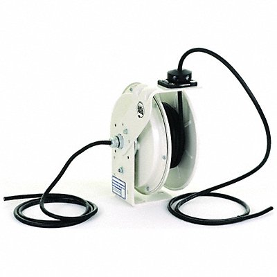 KH INDUSTRIES RTBB3LWWWJ12K Cord Reel 50ft 12 AWG Bare 120VAC