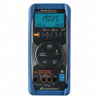 GOSSEN METRAWATT M227F Milli Ohmmeter 30 microohm to 30 ohm