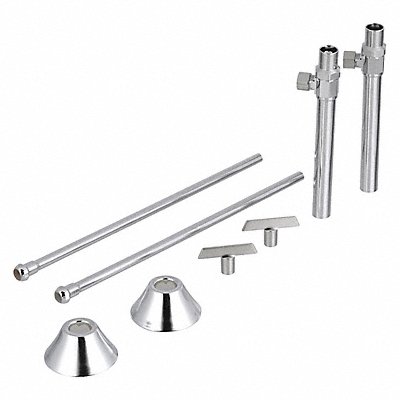 ZURN Z8808XLLRLKPC Angle Supply Stop 1/2 in x 3/8 in SWT