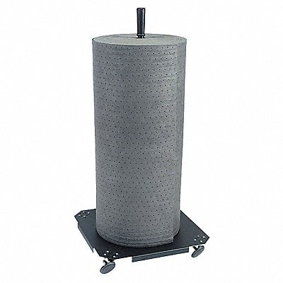 PIG GEN249 Verticalical Mat Roll Holder Black Steel