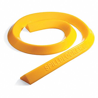 PIG PLR204YW SpillBlocker Barrier Dike Yellow 4 In