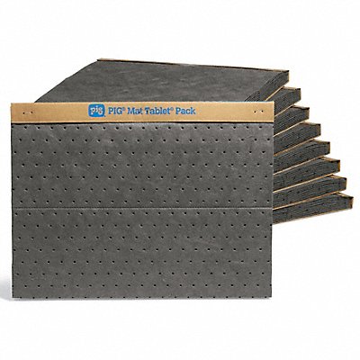 PIG MAT127 Absorbent Pad Universal Grey PK90