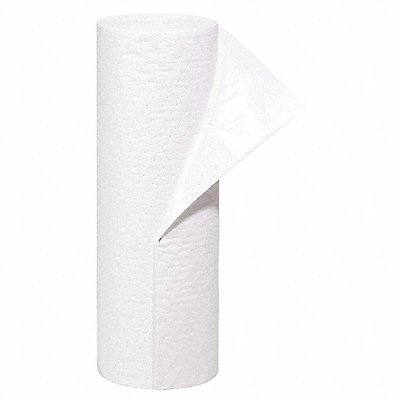 PIG MAT498 Absorbent Roll Oil-Based Liquids White