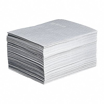 PIG MAT215 Absorb Pad Oil-Based Liquids White PK200