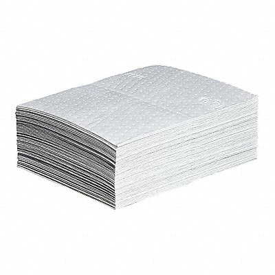 PIG MAT414 Absorb Pad Oil-Based Liquids White PK50