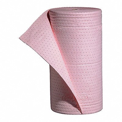 PIG MAT309 Absorbent Roll Chem/Hazmat Pink 150 ft.L