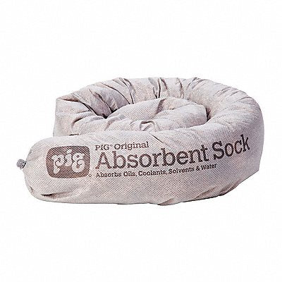PIG PIG237 Absorbent Sock Universal 3 ft 6 L PK12
