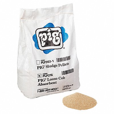 PIG PLP216 Loose Absorbent Corn Cob 25 lb.