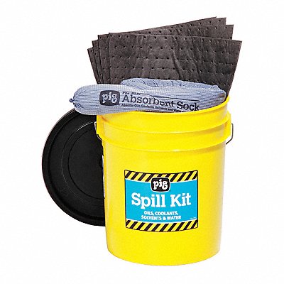 PIG KIT2200 Spill Kit Universal Yellow