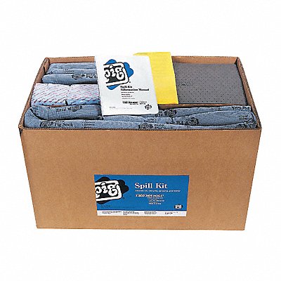 PIG KITR203 Spill Kit Refill Universal Blue/Grey