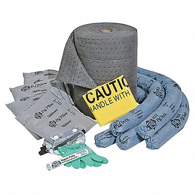 PIG RFL244 Spill Kit Refill Universal Blue/Grey