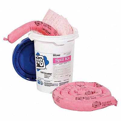 PIG 64CRSC Spill Kit Chem/Hazmat White