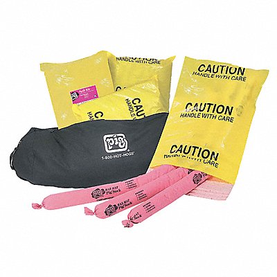 PIG KIT323 Spill Kit Chem/Hazmat Black