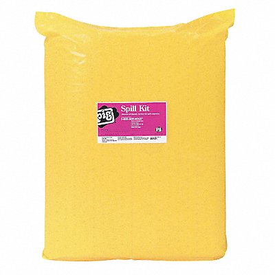 PIG KIT342 Spill Kit Refill Chem/Hazmat Yellow
