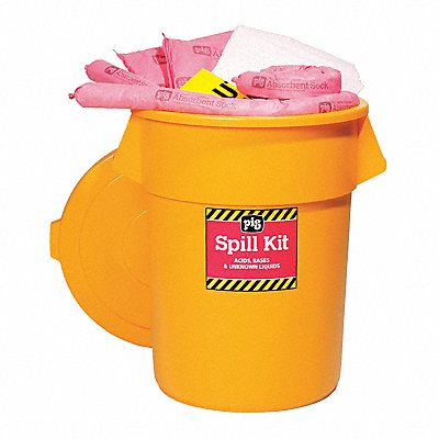 PIG KIT3500 Spill Kit Chem/Hazmat Yellow