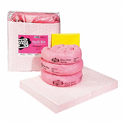 PIG KIT367 Spill Kit Chem/Hazmat Clear