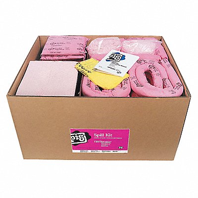 PIG KITR304 Spill Kit Refill Chem/Hazmat Pink