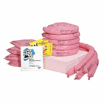 PIG RFL365 Spill Kit Refill Chem/Hazmat Pink