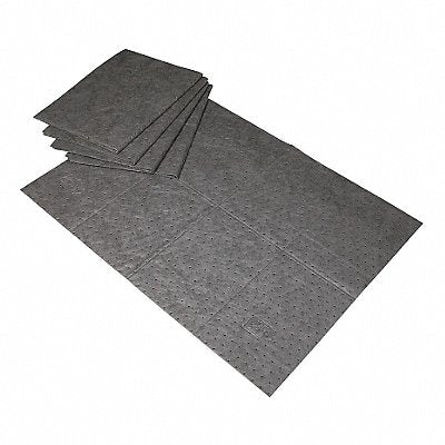 PIG HC100 Absorbent Pad Chem/Hazmat Grey PK20