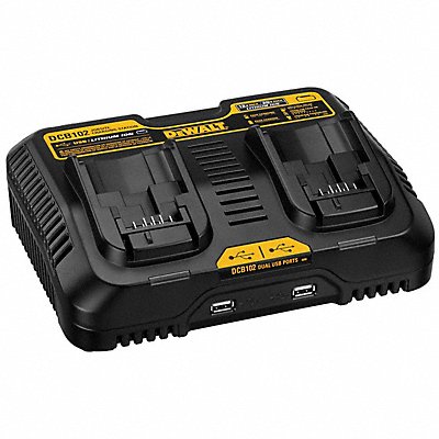 DEWALT DCB102 Battery Charger Li-Ion 2 Ports