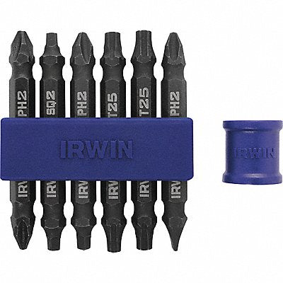 IRWIN IWAF32DEMIX6 Insert Bit Power Double End Hex Shank PK6