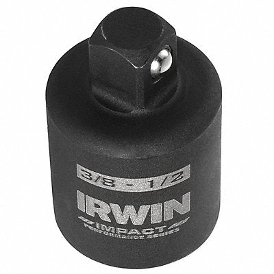IRWIN 1877498 Impact Socket Adaptor Steel Black Oxide 1/2 in