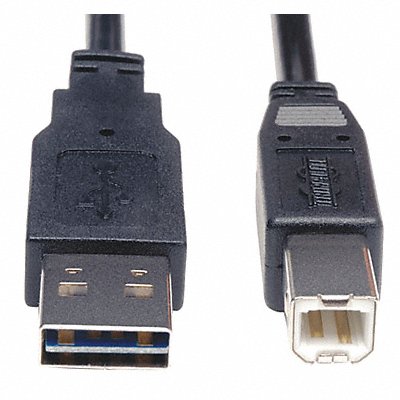 TRIPP LITE UR022006 Reversible USB Cable Black 6 ft.
