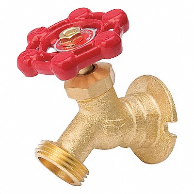GRAINGER 108003NL Sillcock Valve FPT 1/2 in Brass