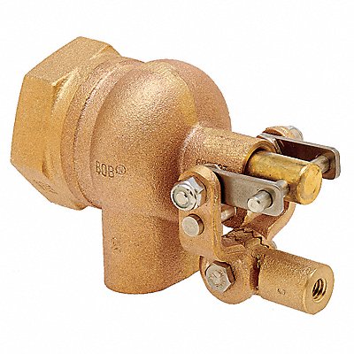 BOB R605T112LF Float Valve 1-1/2in. LF Brass Pipe Mount