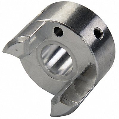 RULAND MANUFACTURING JS124A Curved Jaw Coupling Hub 1/4 Aluminum